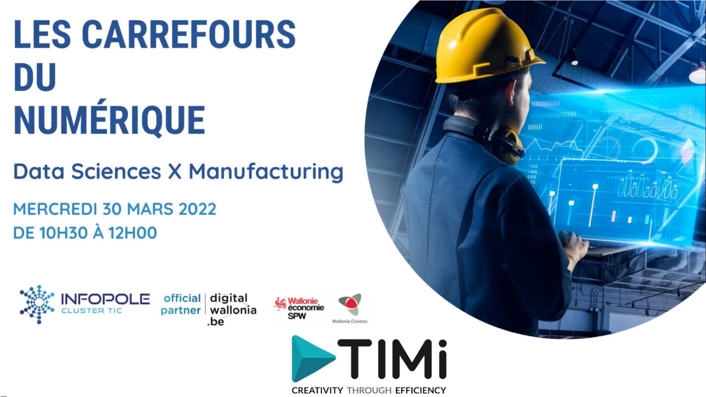 Conférence en ligne « Data Sciences et le secteur Manufacturing »