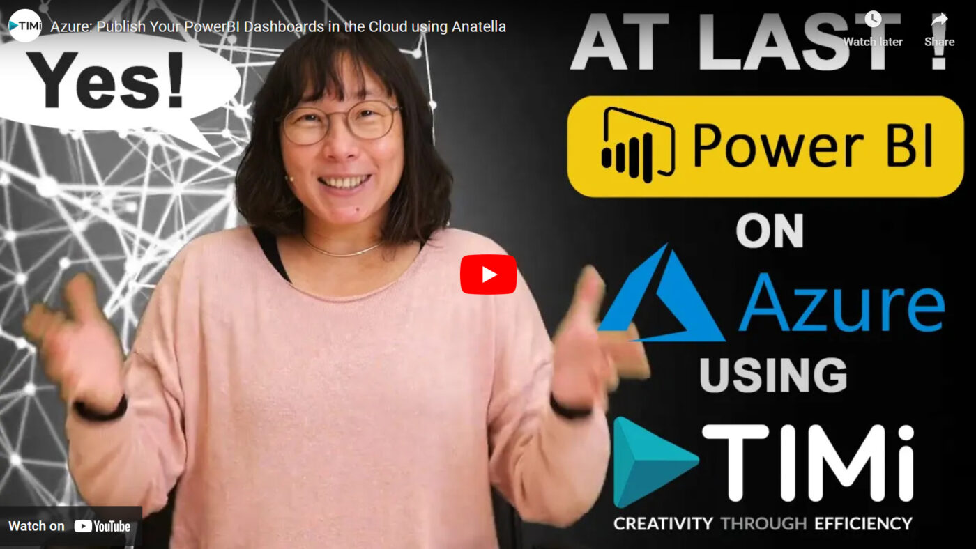 Revolutionizing Data Visualization: TIMi Integrates Anatella with PowerBI